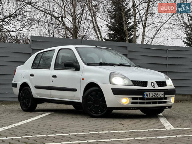 Белый Рено Клио, объемом двигателя 1.4 л и пробегом 346 тыс. км за 2450 $, фото 3 на Automoto.ua