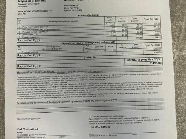 Білий Рено Кліо, об'ємом двигуна 1.5 л та пробігом 295 тис. км за 5100 $, фото 47 на Automoto.ua