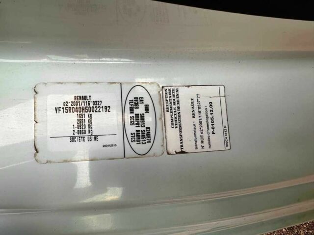 Белый Рено Клио, объемом двигателя 1.5 л и пробегом 241 тыс. км за 7200 $, фото 11 на Automoto.ua