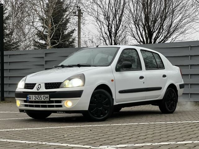 Белый Рено Клио, объемом двигателя 1.4 л и пробегом 346 тыс. км за 2450 $, фото 1 на Automoto.ua