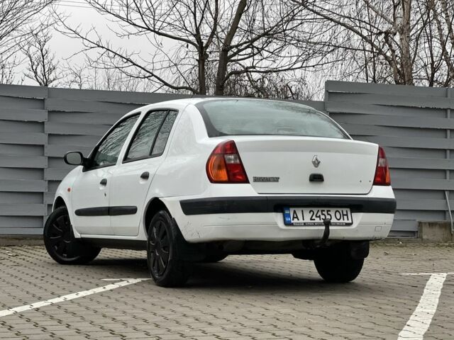 Белый Рено Клио, объемом двигателя 1.4 л и пробегом 346 тыс. км за 2450 $, фото 7 на Automoto.ua