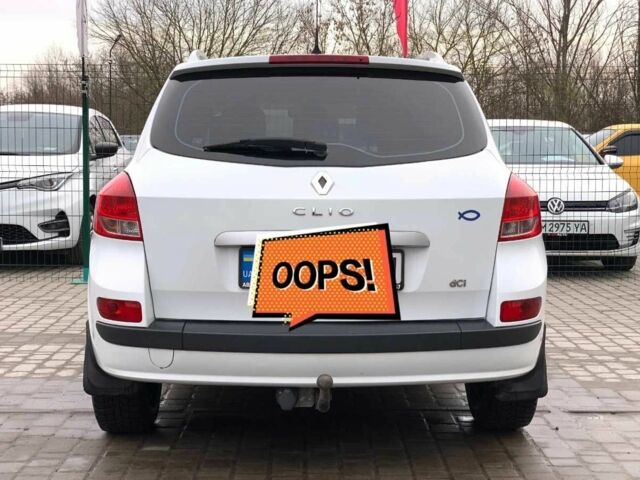 Білий Рено Кліо, об'ємом двигуна 1.5 л та пробігом 290 тис. км за 5500 $, фото 7 на Automoto.ua