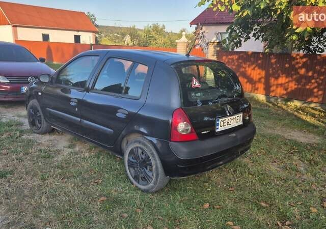 Чорний Рено Кліо, об'ємом двигуна 1.2 л та пробігом 211 тис. км за 3200 $, фото 7 на Automoto.ua