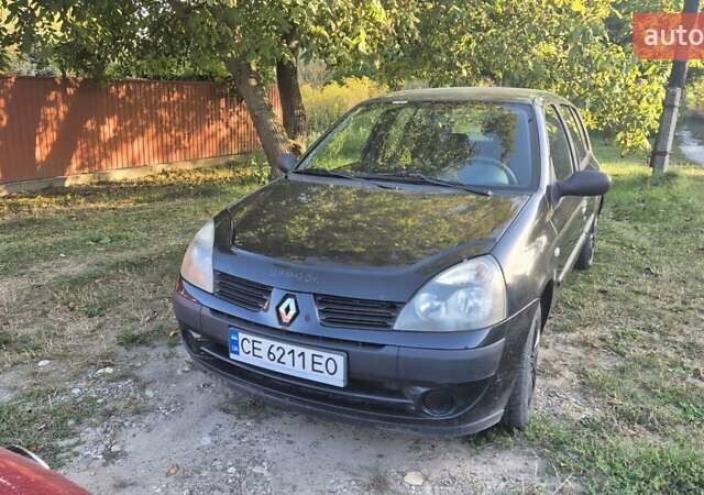 Чорний Рено Кліо, об'ємом двигуна 1.2 л та пробігом 211 тис. км за 3200 $, фото 1 на Automoto.ua