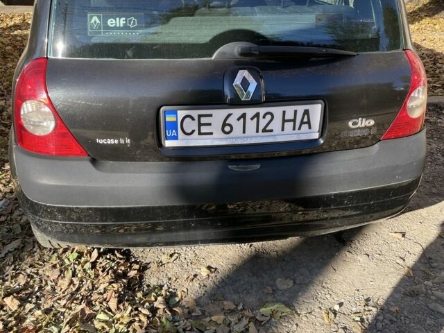 Черный Рено Клио, объемом двигателя 1.2 л и пробегом 211 тыс. км за 3300 $, фото 6 на Automoto.ua