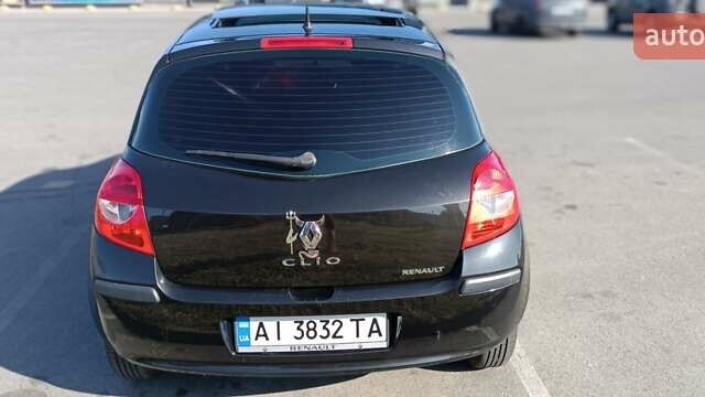 Чорний Рено Кліо, об'ємом двигуна 1.2 л та пробігом 212 тис. км за 4550 $, фото 3 на Automoto.ua