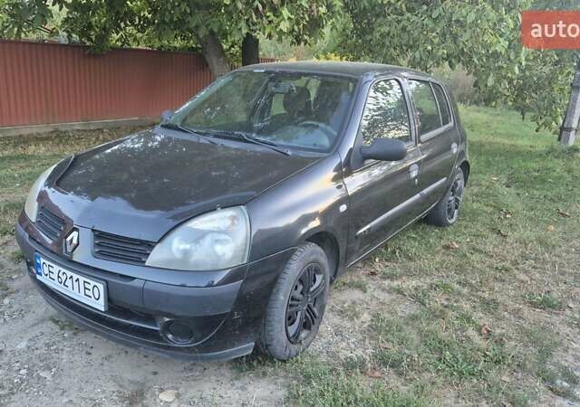 Чорний Рено Кліо, об'ємом двигуна 1.2 л та пробігом 211 тис. км за 3200 $, фото 6 на Automoto.ua