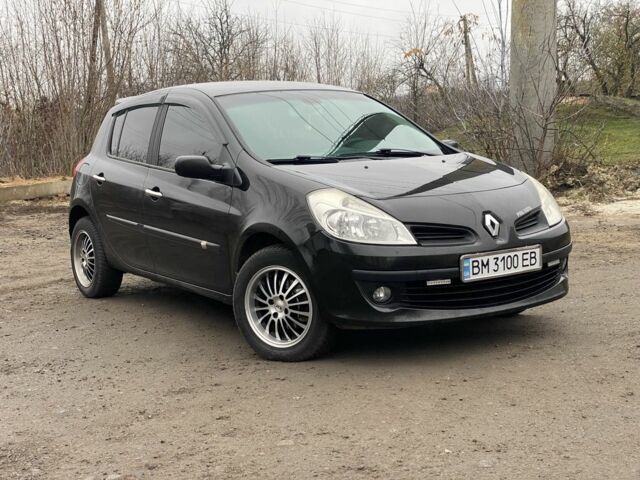 Черный Рено Клио, объемом двигателя 1.4 л и пробегом 310 тыс. км за 5300 $, фото 2 на Automoto.ua