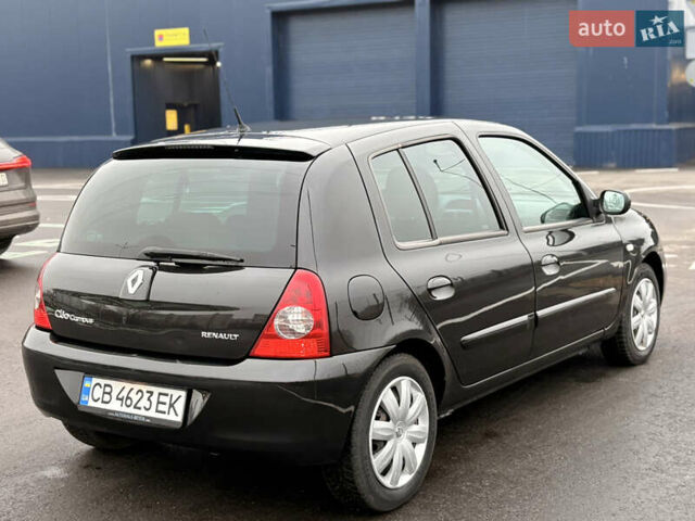 Черный Рено Клио, объемом двигателя 1.2 л и пробегом 226 тыс. км за 3500 $, фото 9 на Automoto.ua