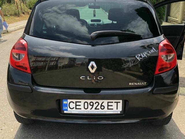 Черный Рено Клио, объемом двигателя 1.1 л и пробегом 282 тыс. км за 4000 $, фото 4 на Automoto.ua