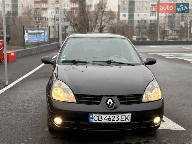 Черный Рено Клио, объемом двигателя 1.2 л и пробегом 226 тыс. км за 3500 $, фото 1 на Automoto.ua
