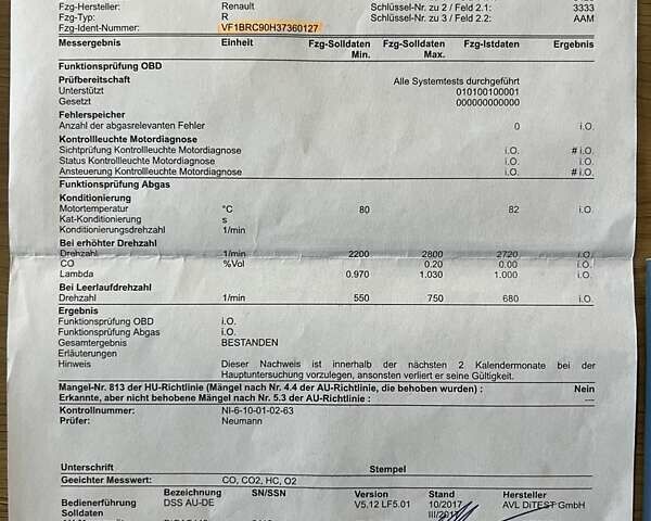 Черный Рено Клио, объемом двигателя 1.6 л и пробегом 206 тыс. км за 6250 $, фото 81 на Automoto.ua