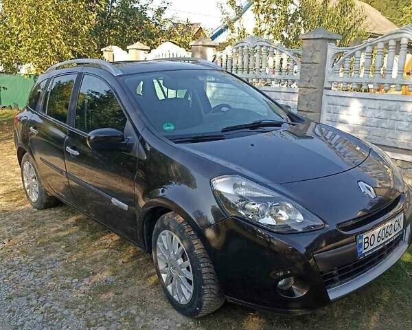 Черный Рено Клио, объемом двигателя 1.2 л и пробегом 189 тыс. км за 4800 $, фото 1 на Automoto.ua