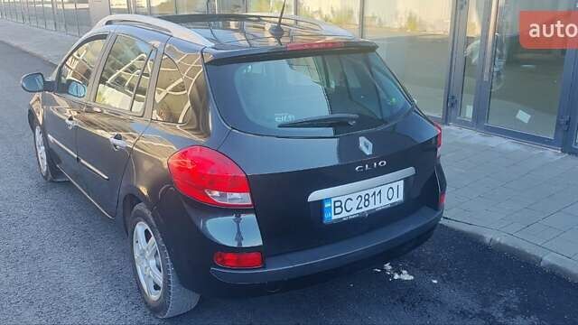 Черный Рено Клио, объемом двигателя 1.2 л и пробегом 273 тыс. км за 4699 $, фото 9 на Automoto.ua