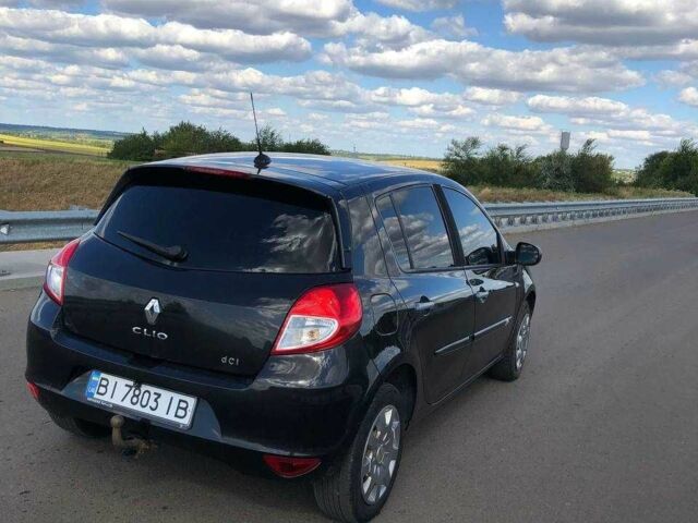 Черный Рено Клио, объемом двигателя 1.5 л и пробегом 232 тыс. км за 5599 $, фото 8 на Automoto.ua