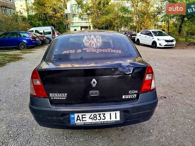 Рено Клио 2005 в Каменское - Днепродзержинск на Automoto.ua Черный Рено Клио, объемом двигателя 1.4 л и пробегом 350 тыс. км за 2100 $, фото 7 на Automoto.ua