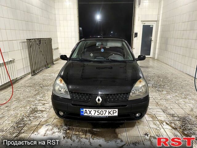 Черный Рено Клио, объемом двигателя 1.4 л и пробегом 214 тыс. км за 3100 $, фото 4 на Automoto.ua