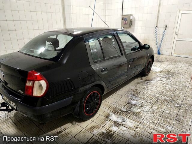 Черный Рено Клио, объемом двигателя 1.4 л и пробегом 214 тыс. км за 3100 $, фото 5 на Automoto.ua