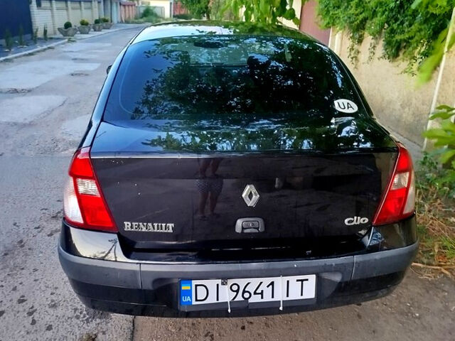 Чорний Рено Кліо, об'ємом двигуна 1.4 л та пробігом 210 тис. км за 4500 $, фото 3 на Automoto.ua