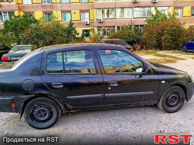 Рено Клио 2005 в Каменское - Днепродзержинск на Automoto.ua Черный Рено Клио, объемом двигателя 1.4 л и пробегом 350 тыс. км за 2100 $, фото 5 на Automoto.ua