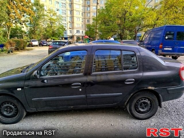 Рено Клио 2005 в Каменское - Днепродзержинск на Automoto.ua Черный Рено Клио, объемом двигателя 1.4 л и пробегом 350 тыс. км за 2100 $, фото 1 на Automoto.ua