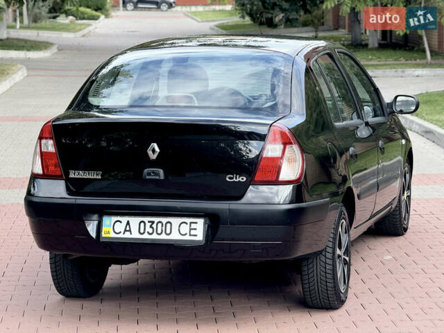 Черный Рено Клио, объемом двигателя 1.4 л и пробегом 210 тыс. км за 4499 $, фото 28 на Automoto.ua