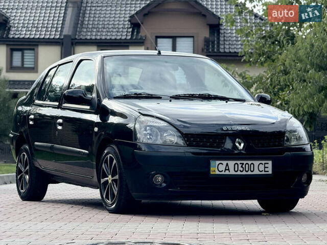 Черный Рено Клио, объемом двигателя 1.4 л и пробегом 210 тыс. км за 3999 $, фото 7 на Automoto.ua