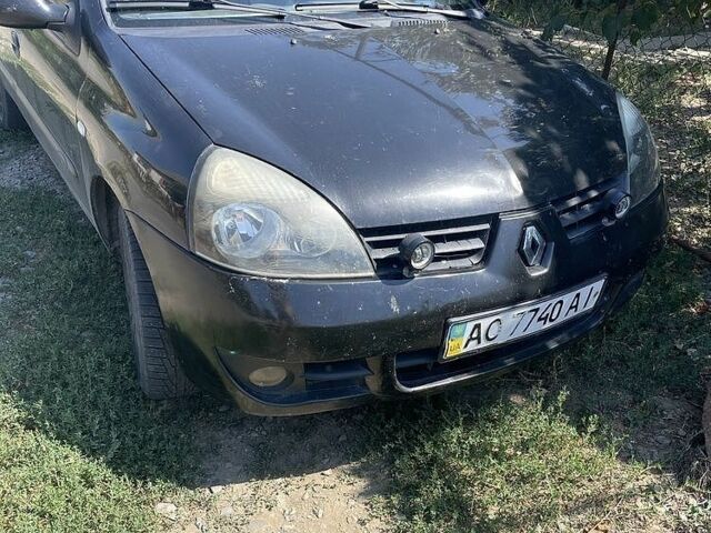 Чорний Рено Кліо, об'ємом двигуна 1.4 л та пробігом 220 тис. км за 2126 $, фото 1 на Automoto.ua