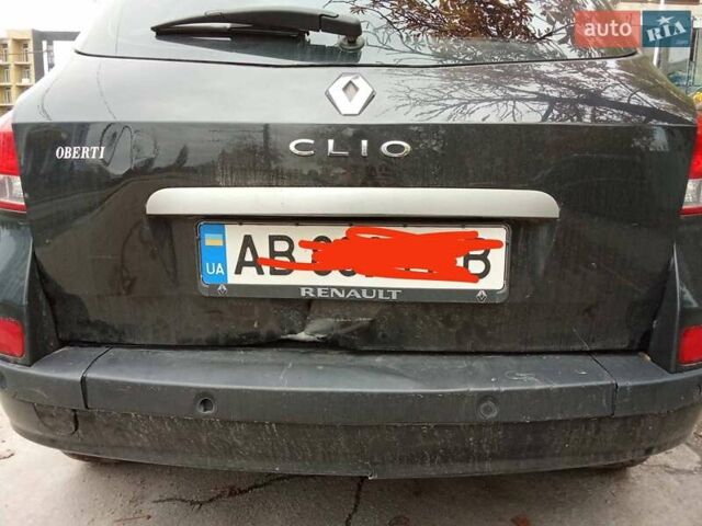 Черный Рено Клио, объемом двигателя 1.6 л и пробегом 239 тыс. км за 4200 $, фото 2 на Automoto.ua