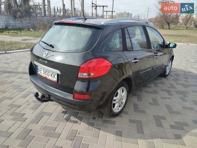 Черный Рено Клио, объемом двигателя 1.15 л и пробегом 186 тыс. км за 4800 $, фото 3 на Automoto.ua