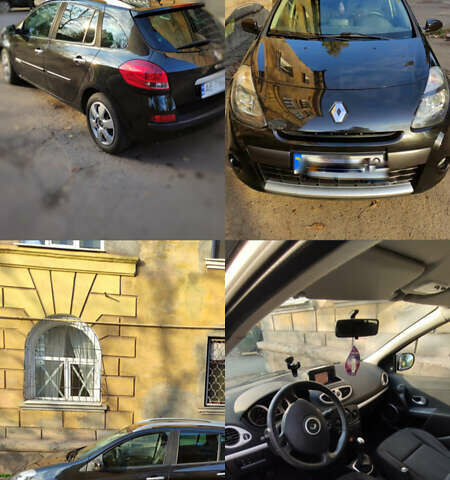 Черный Рено Клио, объемом двигателя 1.15 л и пробегом 180 тыс. км за 6800 $, фото 6 на Automoto.ua