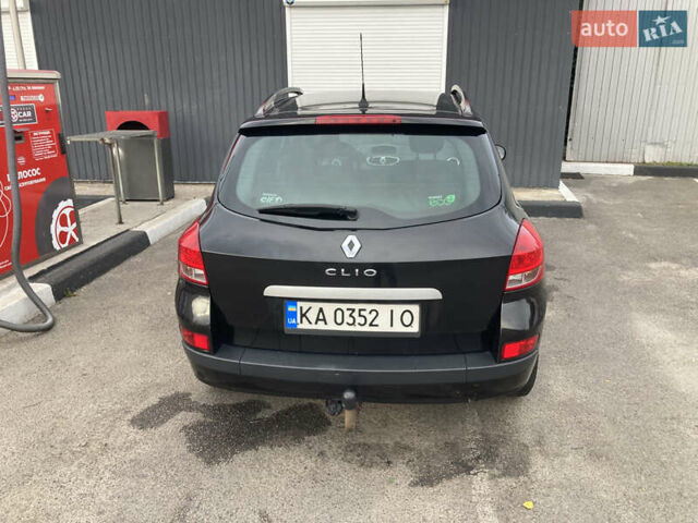 Рено Клио 2011 в Киеве на Automoto.ua Черный Рено Клио, объемом двигателя 1.5 л и пробегом 217 тыс. км за 5800 $, фото 4 на Automoto.ua