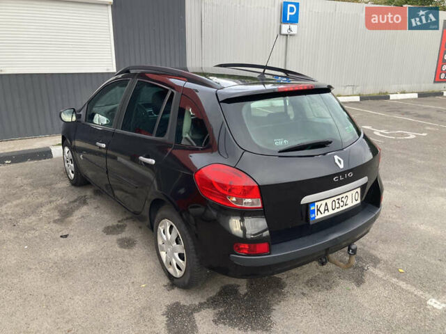 Рено Клио 2011 в Киеве на Automoto.ua Черный Рено Клио, объемом двигателя 1.5 л и пробегом 217 тыс. км за 5800 $, фото 6 на Automoto.ua