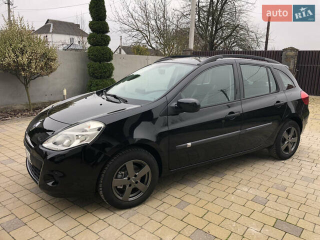 Черный Рено Клио, объемом двигателя 1.2 л и пробегом 109 тыс. км за 5800 $, фото 1 на Automoto.ua