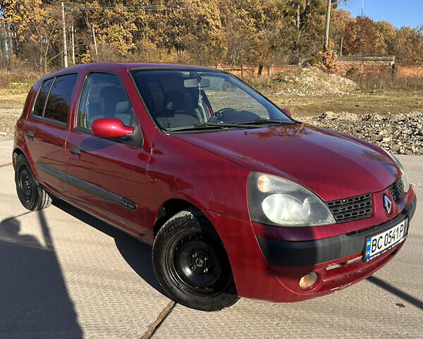 Червоний Рено Кліо, об'ємом двигуна 1.39 л та пробігом 141 тис. км за 3650 $, фото 1 на Automoto.ua