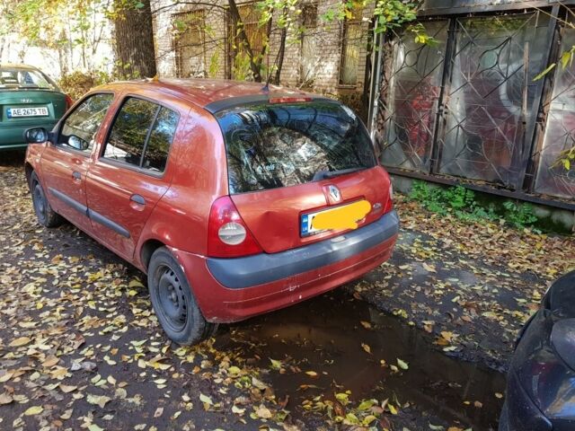 Рено Клио 2005 в Днепре (Днепропетровске) на Automoto.ua Красный Рено Клио, объемом двигателя 1.5 л и пробегом 280 тыс. км за 4800 $, фото 1 на Automoto.ua