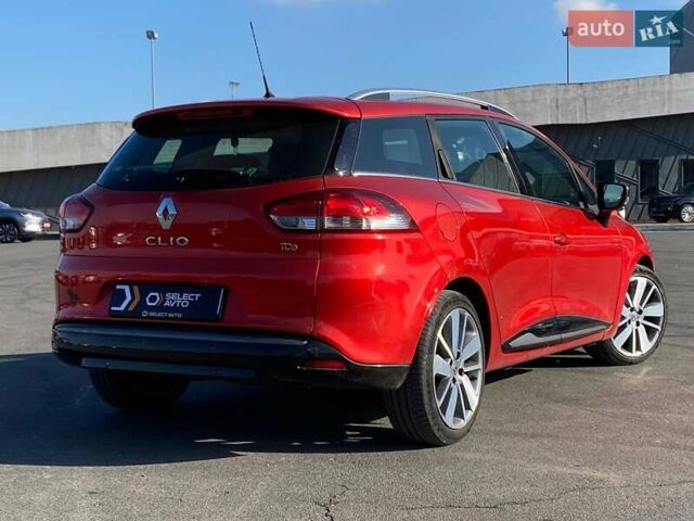 Красный Рено Клио, объемом двигателя 0.9 л и пробегом 184 тыс. км за 7290 $, фото 4 на Automoto.ua