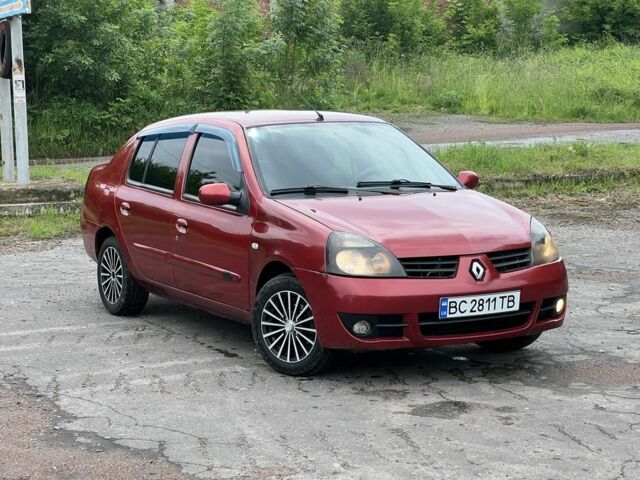 Красный Рено Клио, объемом двигателя 1.4 л и пробегом 211 тыс. км за 2900 $, фото 5 на Automoto.ua