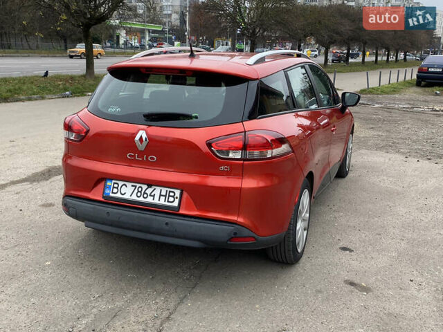 Красный Рено Клио, объемом двигателя 1.5 л и пробегом 277 тыс. км за 8000 $, фото 7 на Automoto.ua