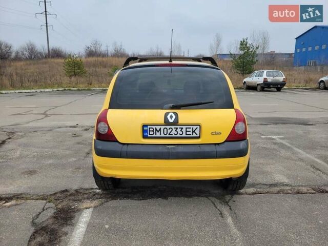 Жовтий Рено Кліо, об'ємом двигуна 1.46 л та пробігом 370 тис. км за 2200 $, фото 5 на Automoto.ua