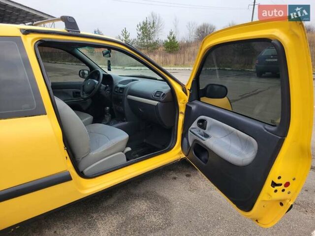 Жовтий Рено Кліо, об'ємом двигуна 1.46 л та пробігом 370 тис. км за 2200 $, фото 12 на Automoto.ua
