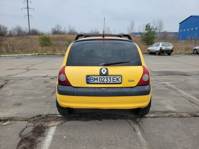 Желтый Рено Клио, объемом двигателя 1.5 л и пробегом 220 тыс. км за 2400 $, фото 4 на Automoto.ua