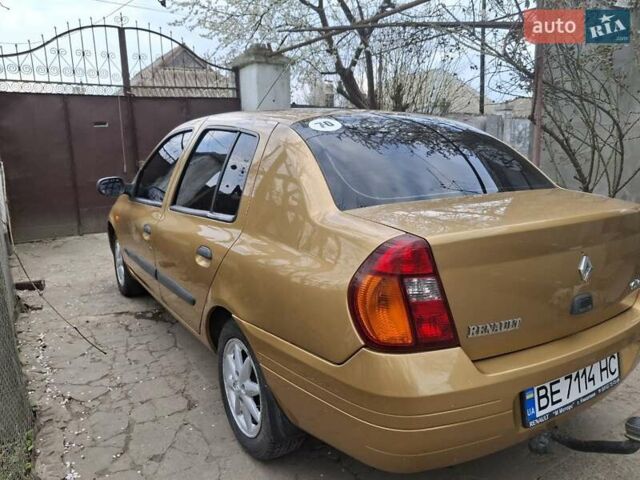 Жовтий Рено Кліо, об'ємом двигуна 1.4 л та пробігом 240 тис. км за 3900 $, фото 8 на Automoto.ua