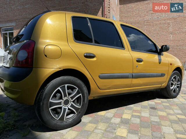 Жовтий Рено Кліо, об'ємом двигуна 1.1 л та пробігом 290 тис. км за 3500 $, фото 13 на Automoto.ua