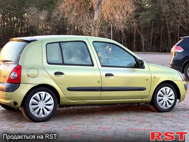 Жовтий Рено Кліо, об'ємом двигуна 1.4 л та пробігом 174 тис. км за 4500 $, фото 2 на Automoto.ua