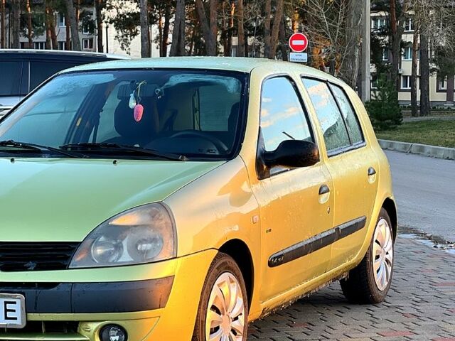 Жовтий Рено Кліо, об'ємом двигуна 1.4 л та пробігом 174 тис. км за 4500 $, фото 5 на Automoto.ua
