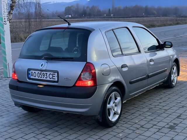 Сірий Рено Кліо, об'ємом двигуна 1.5 л та пробігом 205 тис. км за 2300 $, фото 6 на Automoto.ua