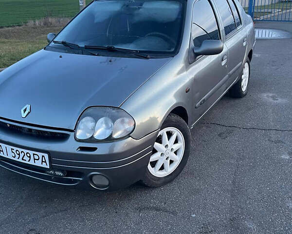 Серый Рено Клио, объемом двигателя 1.39 л и пробегом 420 тыс. км за 2500 $, фото 17 на Automoto.ua