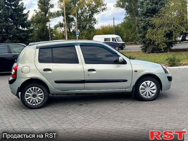 Серый Рено Клио, объемом двигателя 1.4 л и пробегом 148 тыс. км за 3499 $, фото 3 на Automoto.ua
