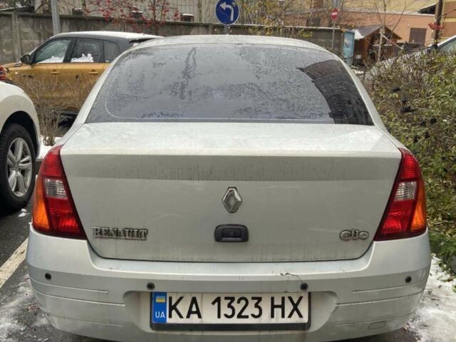 Серый Рено Клио, объемом двигателя 1.4 л и пробегом 140 тыс. км за 3100 $, фото 1 на Automoto.ua